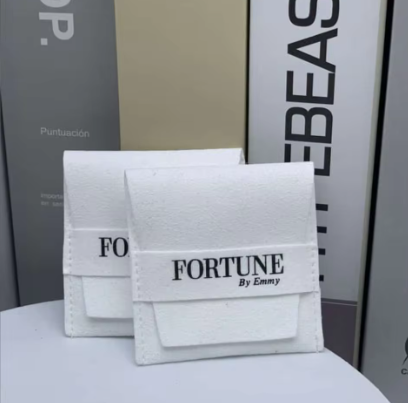 批发 500 个/批 定制高级奢华超细纤维首饰袋 小礼品收纳袋 适用于饰品、化妆品、香水